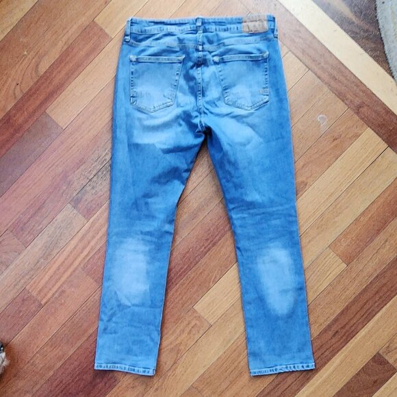 Aeropostale Light Wash Slim Straight Jeans Size 31/30 - Picture 12 of 16